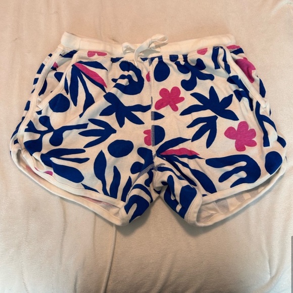 Hanna Andersson Tank Top & Drawstring Shorts Floral Big Patterned Organic Cotton - Picture 7 of 10